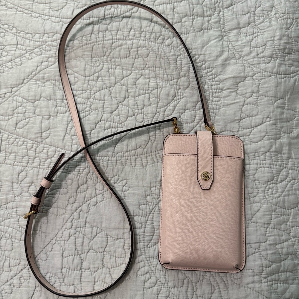 Elegant Pink Crossbody Bag